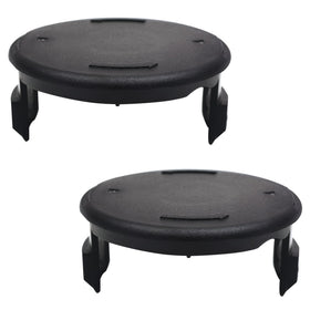 PEHUAP spool cap cover for weed eater in black, ready for quick replacement