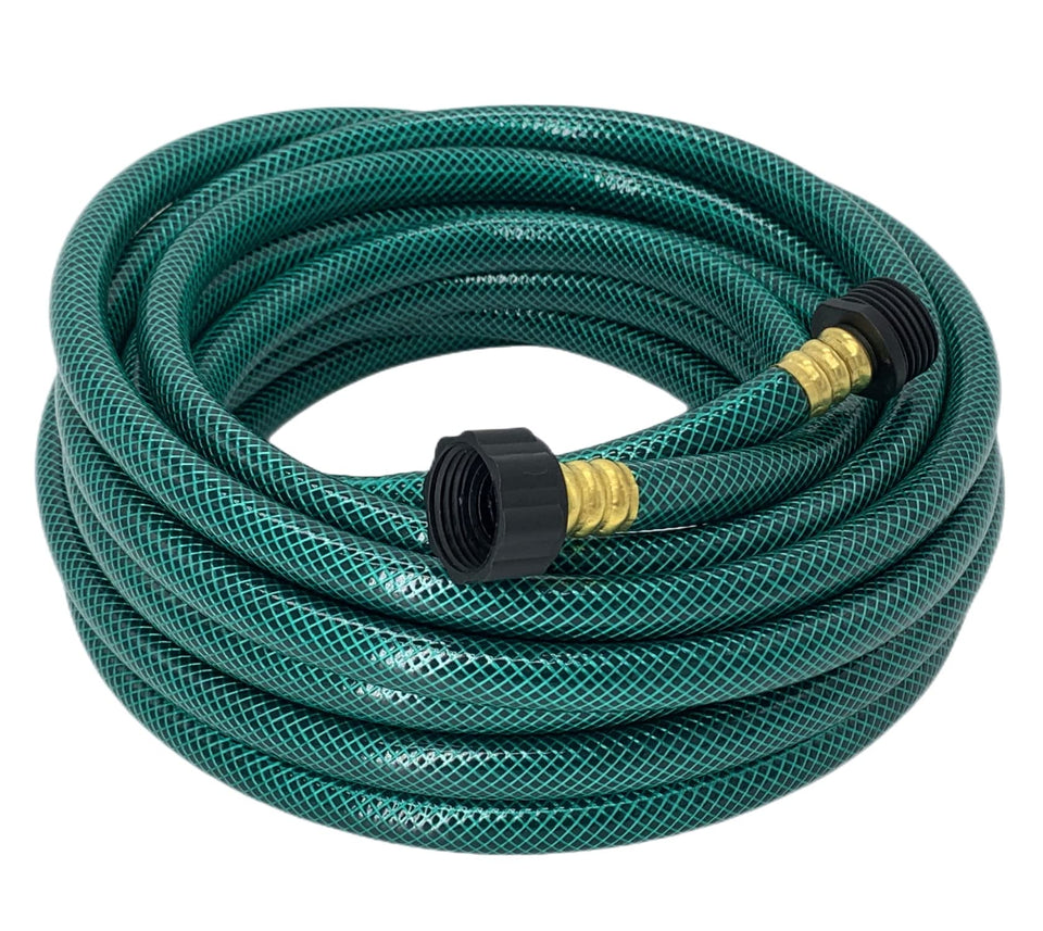 PEISONGFEI half-inch garden hose 15ft extended, for easy watering and flexible reach.