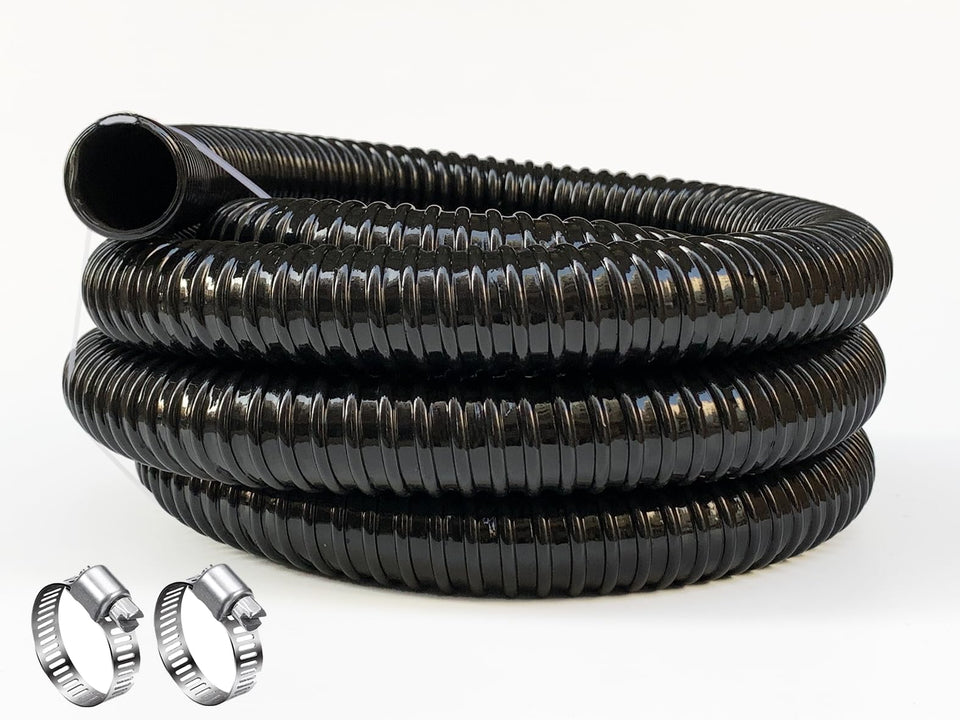 PEISONGFEI pond hose 1-1/2 inch ID, 10 ft long for steady water transfer
