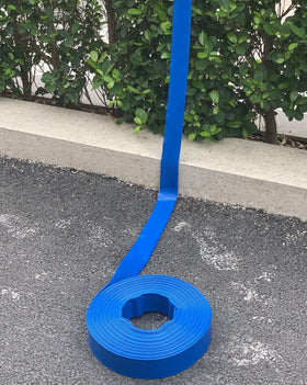 PEISONGFEI weather-burst resistant hose for outdoor pool use.
