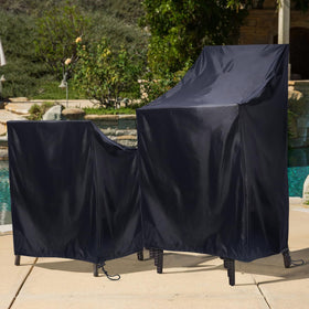 Pektiftn all weather stackable chair cover for patio set