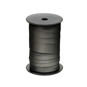 Pelican Rope tree tie strap close-up shows durable woven webbing.