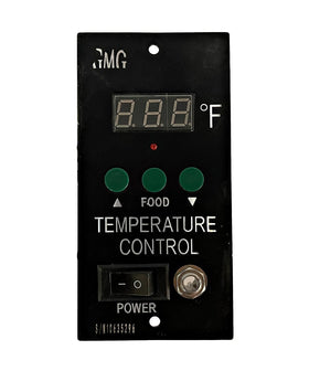 Pellethead GMG Daniel Boone Choice front view shows replacement board ready for simple grilling control