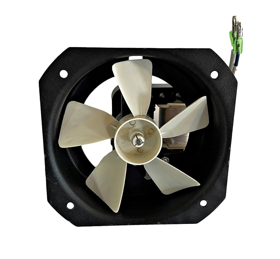 Pellethead OEM 110V combustion fan for Daniel Boone and Jim Bowie, reliable airflow.