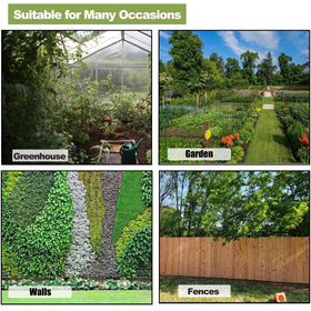 Pemaly complete trellis hook kit for balconies, hoop houses, and small gardens.