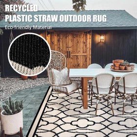 Pendolr outdoor rug foldable and portable for trips and storage.