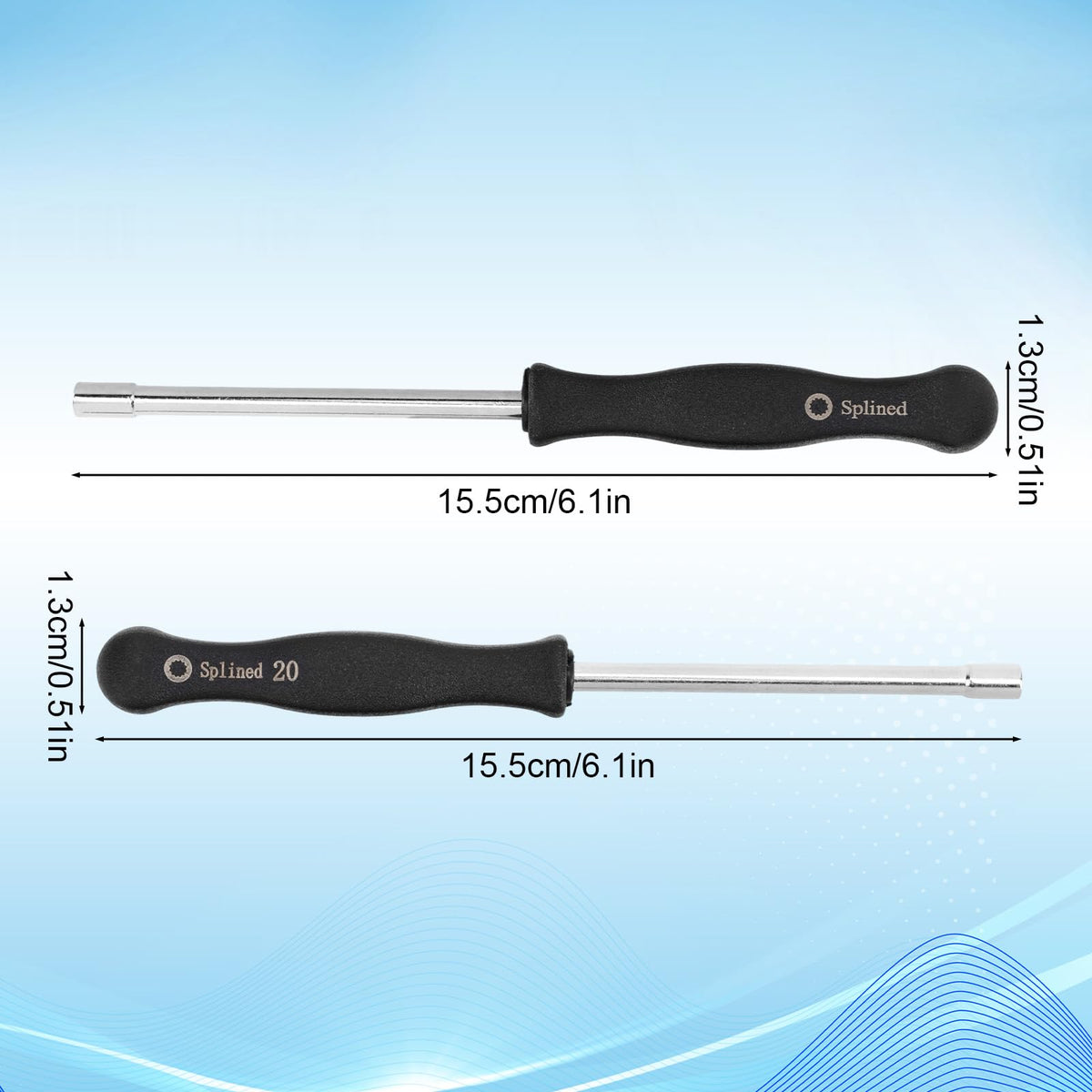 Penitue 20-teeth splined adjusting tool for reliable idle and fuel adjustment