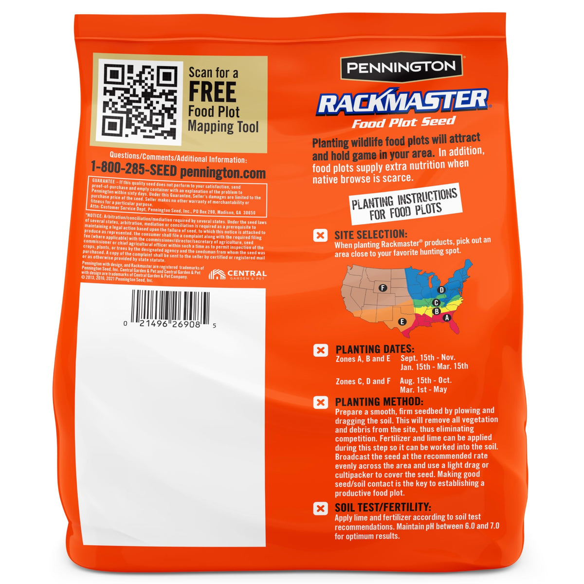 Pennington Rackmaster Durana promotes soil nitrogen fixation to enrich soil health