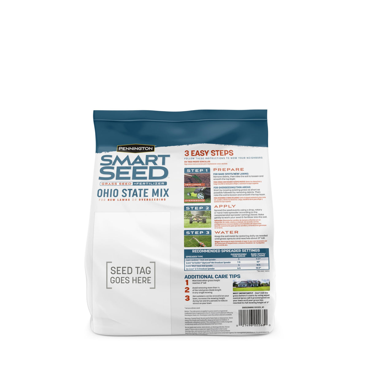 Pennington Smart Seed Ohio State Grass Mix demonstrates disease resistance under varied lawn conditions.