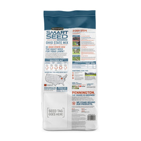 Pennington Smart Seed Ohio State seed-dispense demonstrates even spreading for even coverage.