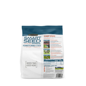 Pennington Smart Seed Pennsylvania Mix seed closeup showing coated seeds.