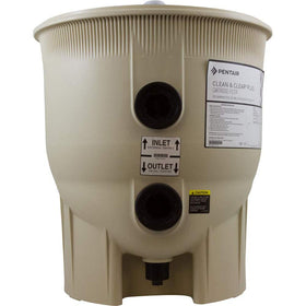 Replacement-fit design of Pentair 178578 almond bottom tank highlights compatibility.