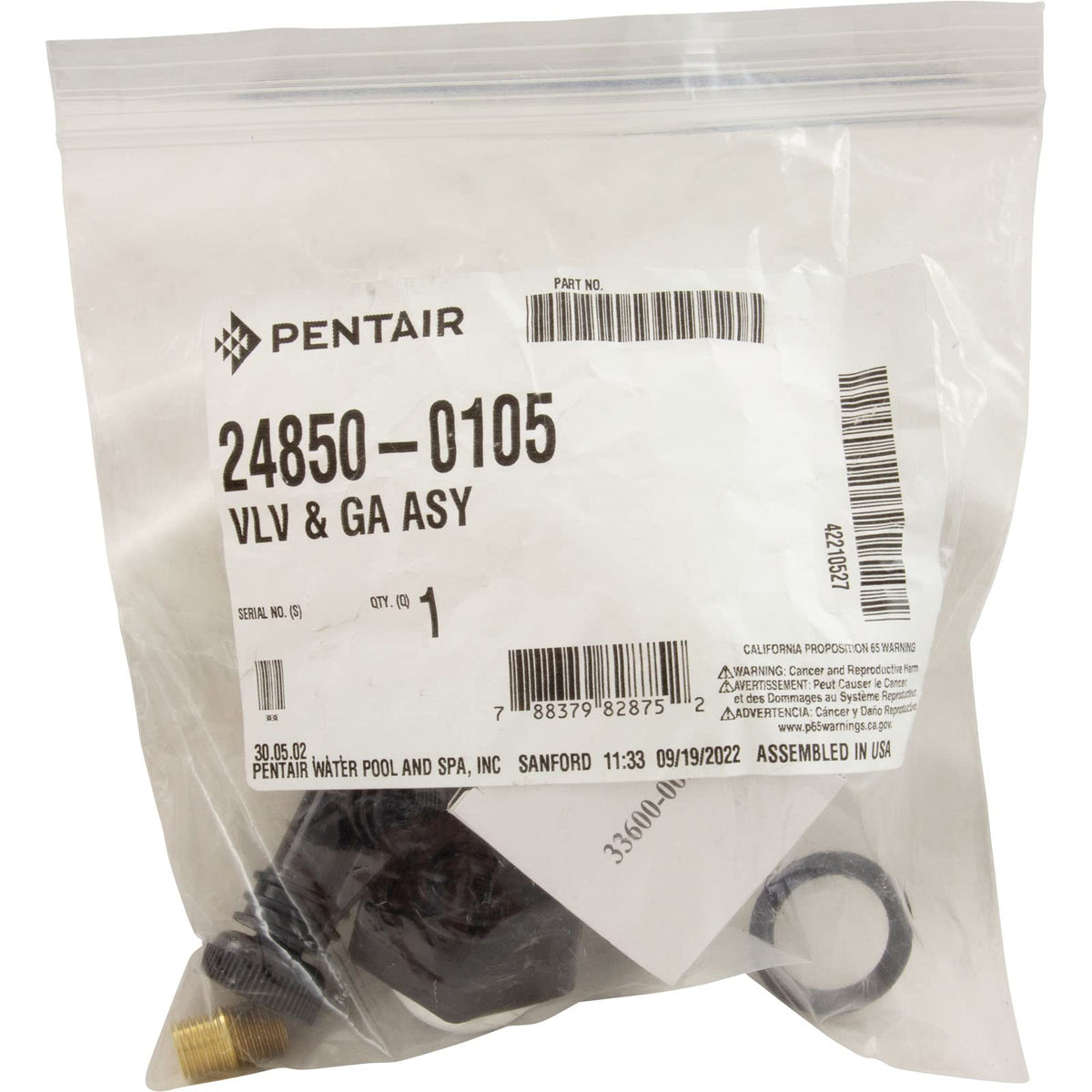 System 3 filter compatibility with Pentair gauge assembly