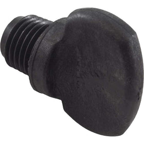 Pentair 357161 black drain plug close-up for secure pool pump seal