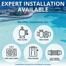 Pentair Amerilite superior diffusion creates even illumination across pool surfaces.
