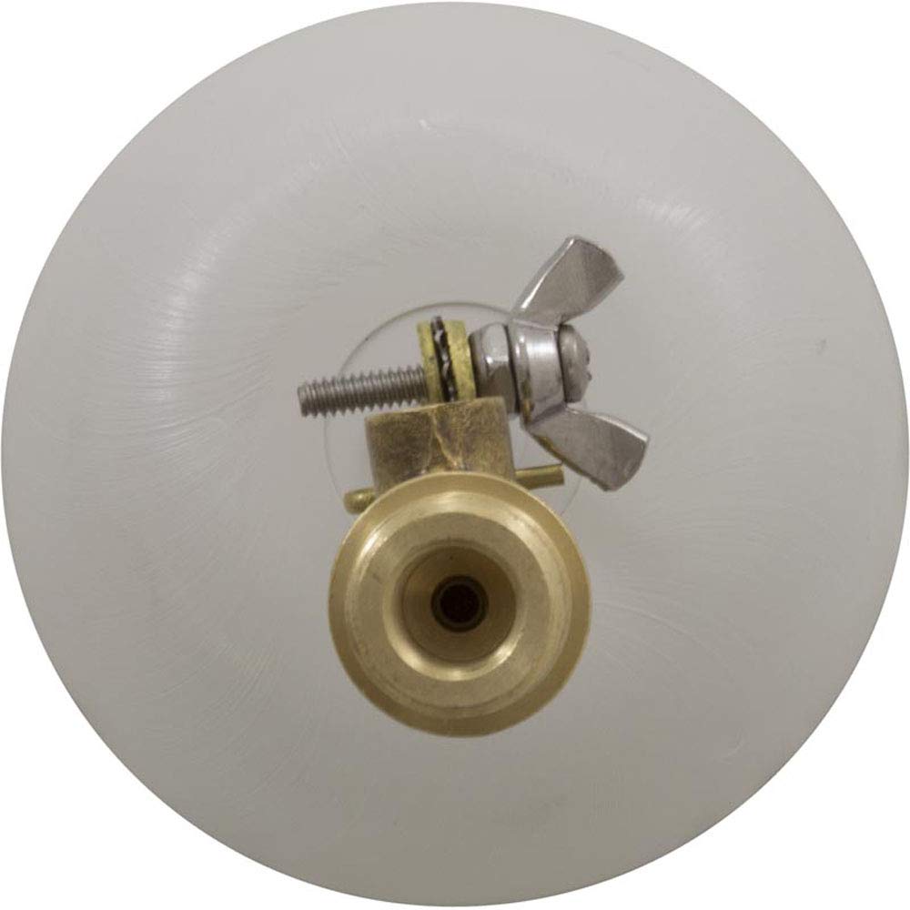 Close-up of Pentair brass valve for precise filling and durable performance
