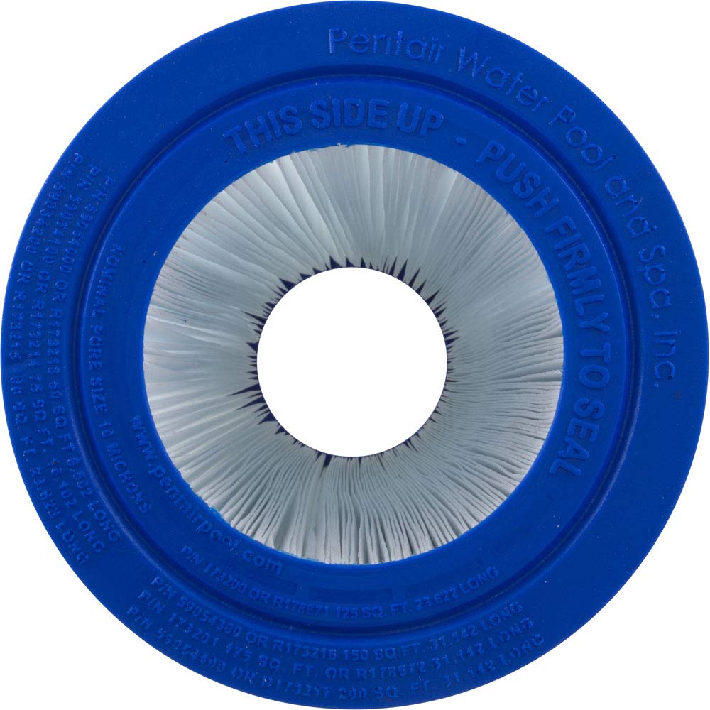 Pentair Clean & Clear RP cartridge closeup showing mesh depth for efficient filtration.