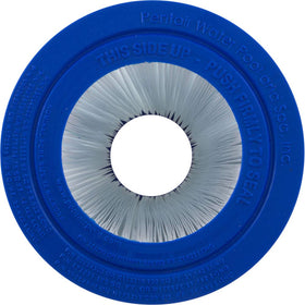 Pentair Clean & Clear RP cartridge closeup showing mesh depth for efficient filtration.