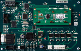 Direct replacement board for seamless Pentair heat pump upgrades.