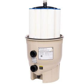 The four cartridges in the Pentair EC-160301 ensure thorough filtration for clear water.