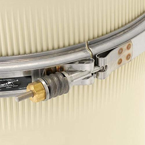 Two-inch unions on the Pentair EC-160301 simplify plumbing connections.