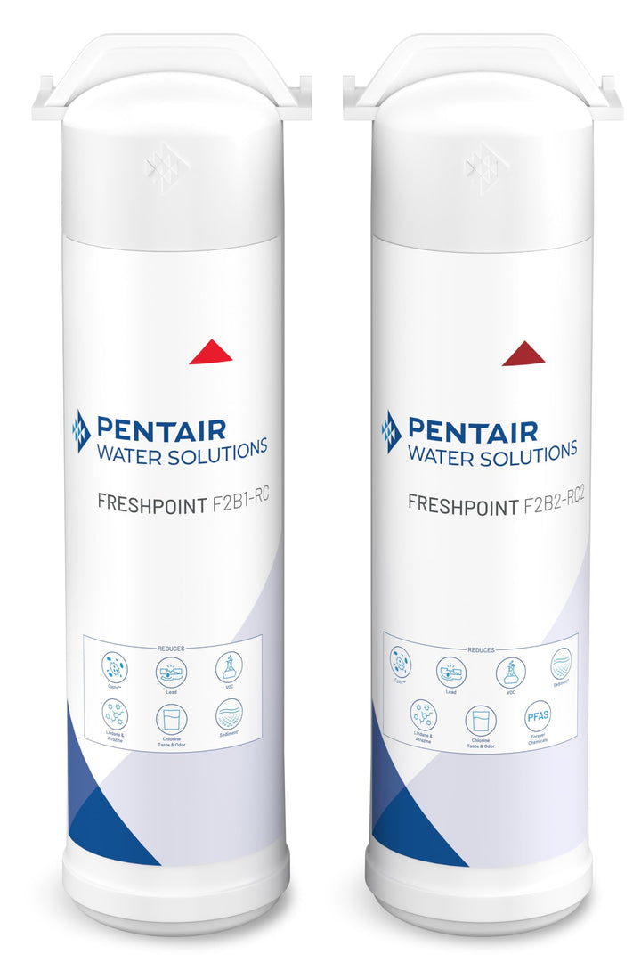 Pentair FreshPoint F2B2 replacement cartridge reduces PFAS in under-sink drinking water
