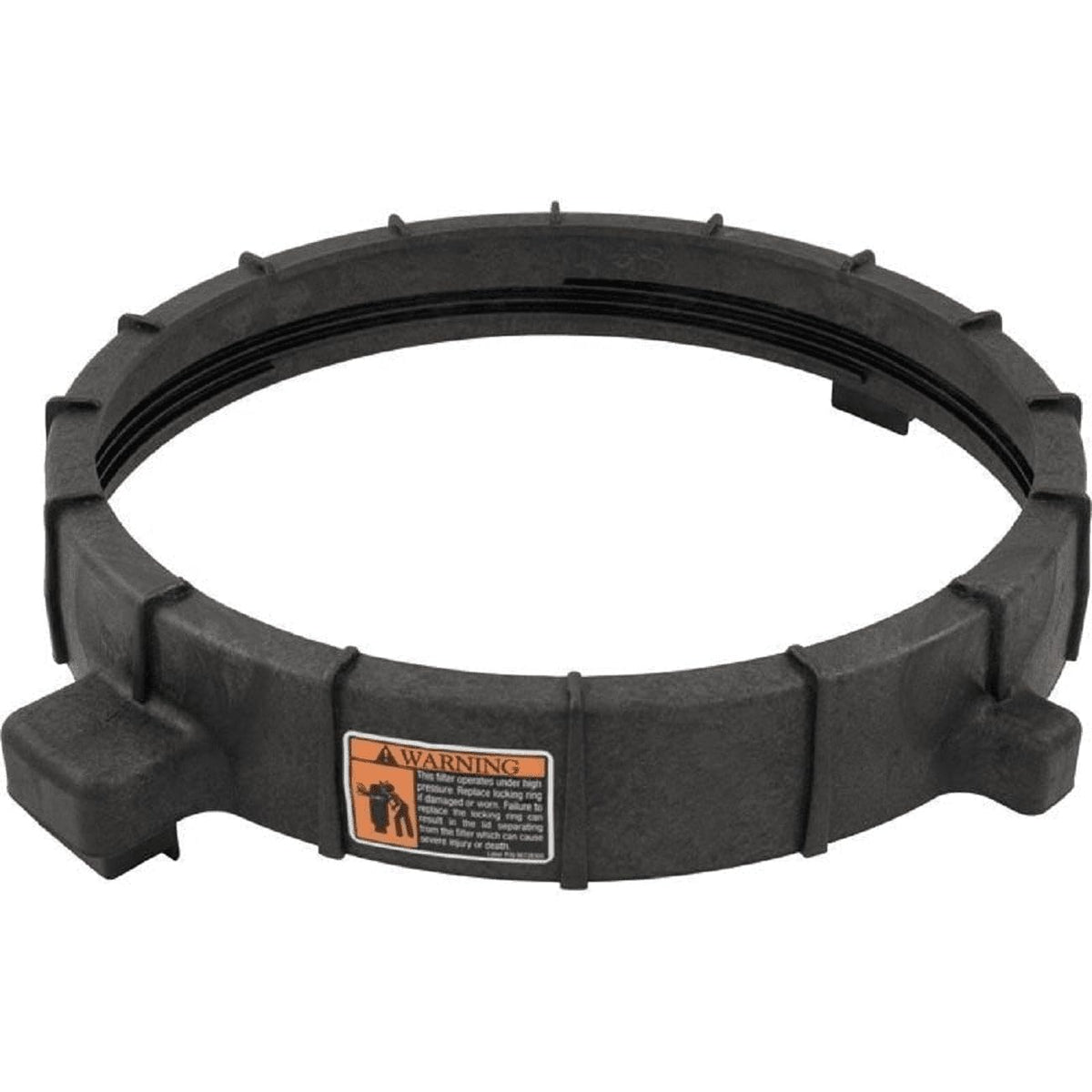 Pentair lock ring for American Products Warrior, front view, secure housing for filtration.