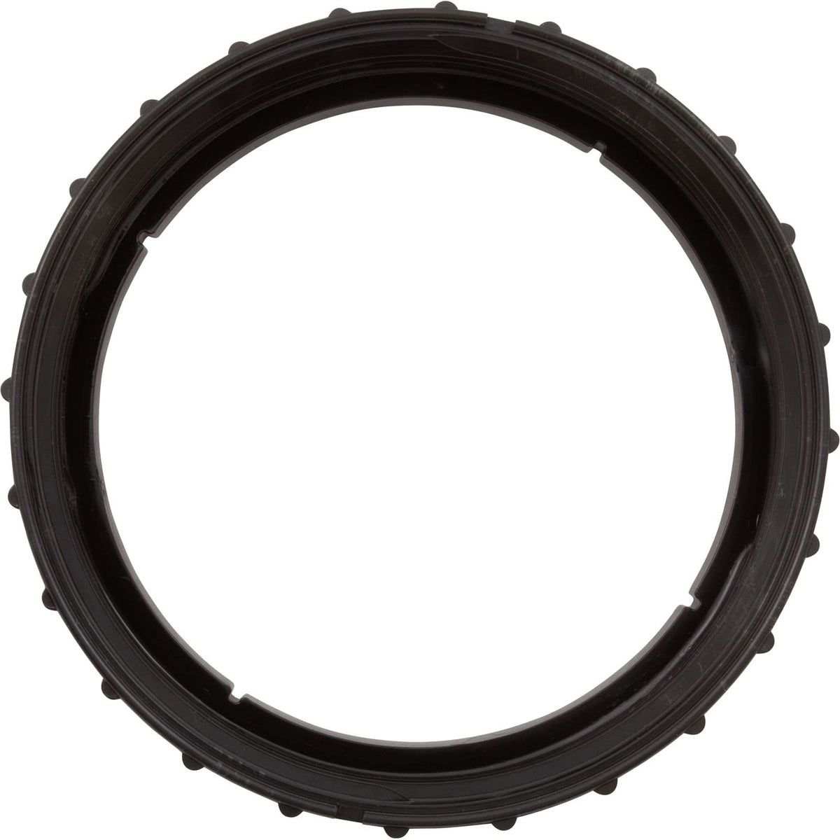 Rainbow feeder compatibility shown with Pentair lock ring for smooth operation.