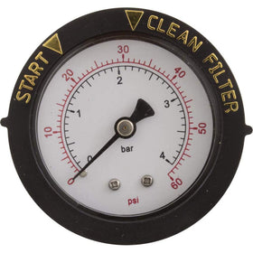 Pentair Nautilus Star Polymeric gauge detail highlights reliable pool filtration