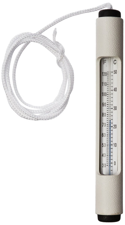 Pentair R141036 tube thermometer with ABS case and 3 ft cord for reliable pool readings.