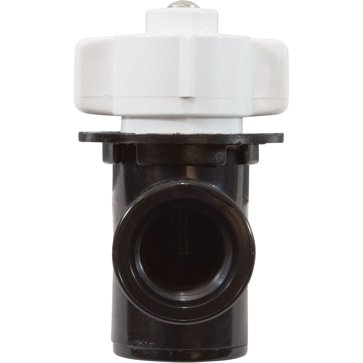 Pentair Rainbow feeder 320 valve body shown for easy inspection during service