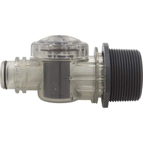 Pentair spa connector hose setup shown for easy routing.