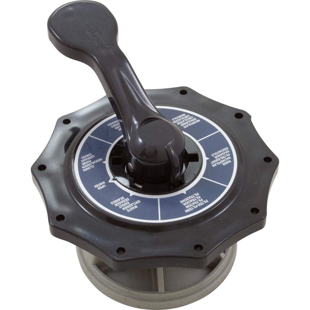 Closeup of Pentair lid assembly highlighting durable construction for pool systems.