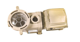 Pentair WhisperFlo VST pump side view showing durable TEFC motor and quiet operation