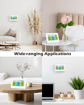 PENTASPI Weather Station backlight control allows comfortable screen viewing in any light.
