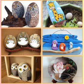 PENXUA decorative rocks for home and garden decor projects