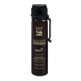 Pepper Power Mugger Fogger compact design for everyday carry and quick defense readiness.