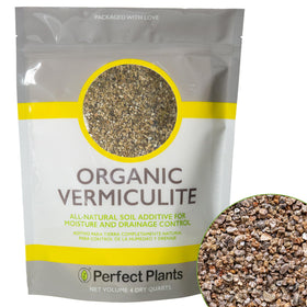 Perfect Plants Organic Vermiculite 4qt bag for moisture-retaining potting