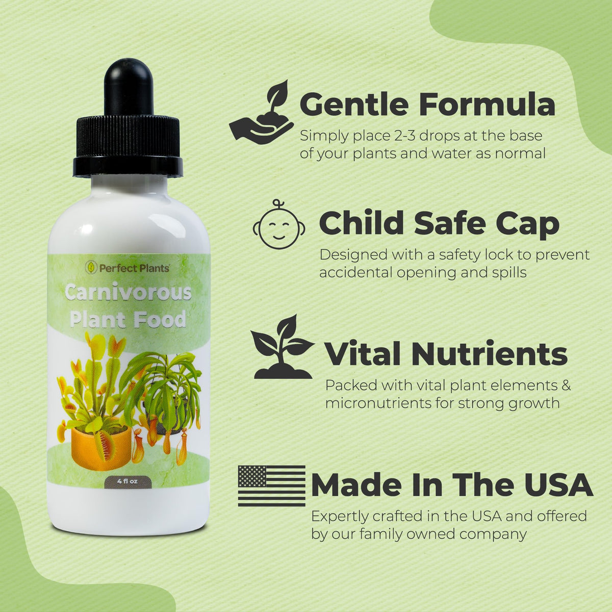 Perfect Plants Venus Flytrap care usage for convenient indoor feeding