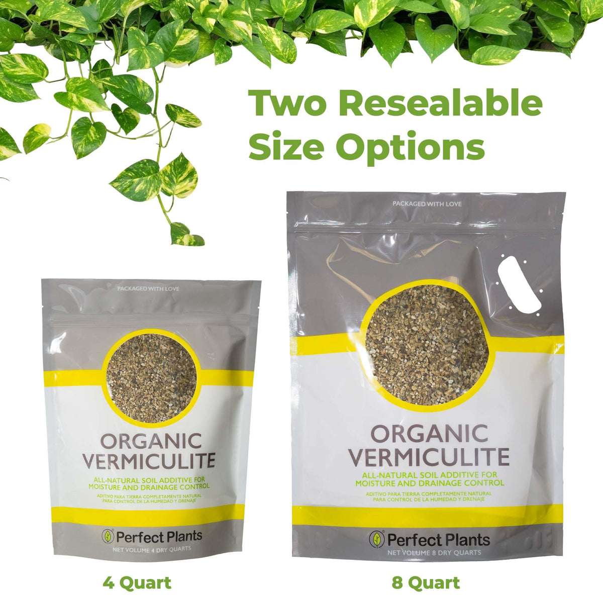 Perfect Plants vermiculite ready for containers without drainage holes