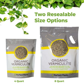 Perfect Plants vermiculite ready for containers without drainage holes