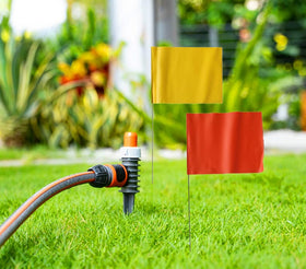 PerfectFly durable yard flags withstand weather and ground conditions.