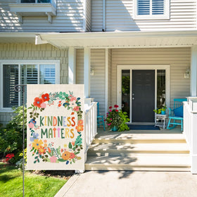 Perfectinsoy Porch patio lawn flag decor for seasonal displays