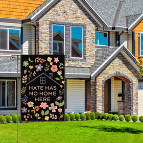 Perfectinsoy welcome yard flag for patio enhances curb appeal and hospitality.