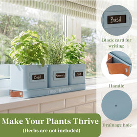 Perfnique planter featuring drainage holes to prevent overwatering.