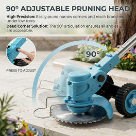 PericGrip balanced design with a wheel improves control and comfort.