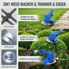 PericGrip rotating head at 90 degrees reaches tight corners with ease.