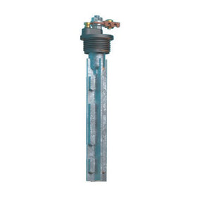 Perma-Cast inline zinc installation for TN-100 in a marine setup
