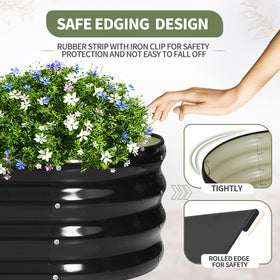 Permade 8x2x1ft structure demonstrates spacious planting area for vegetables or flowers