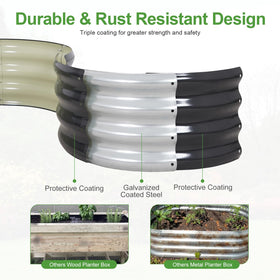 Permade durable galvanized metal frame highlights rust resistance for outdoor use